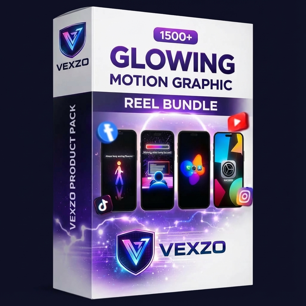 Glowing Motion Graphics Bundle